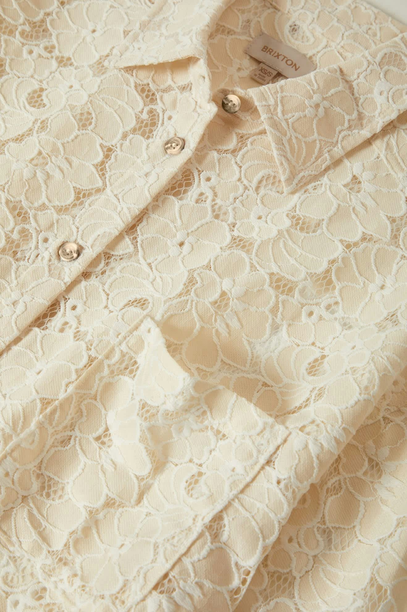 Women's East Side Boxy L/S Button Down - Whitecap - Image 3