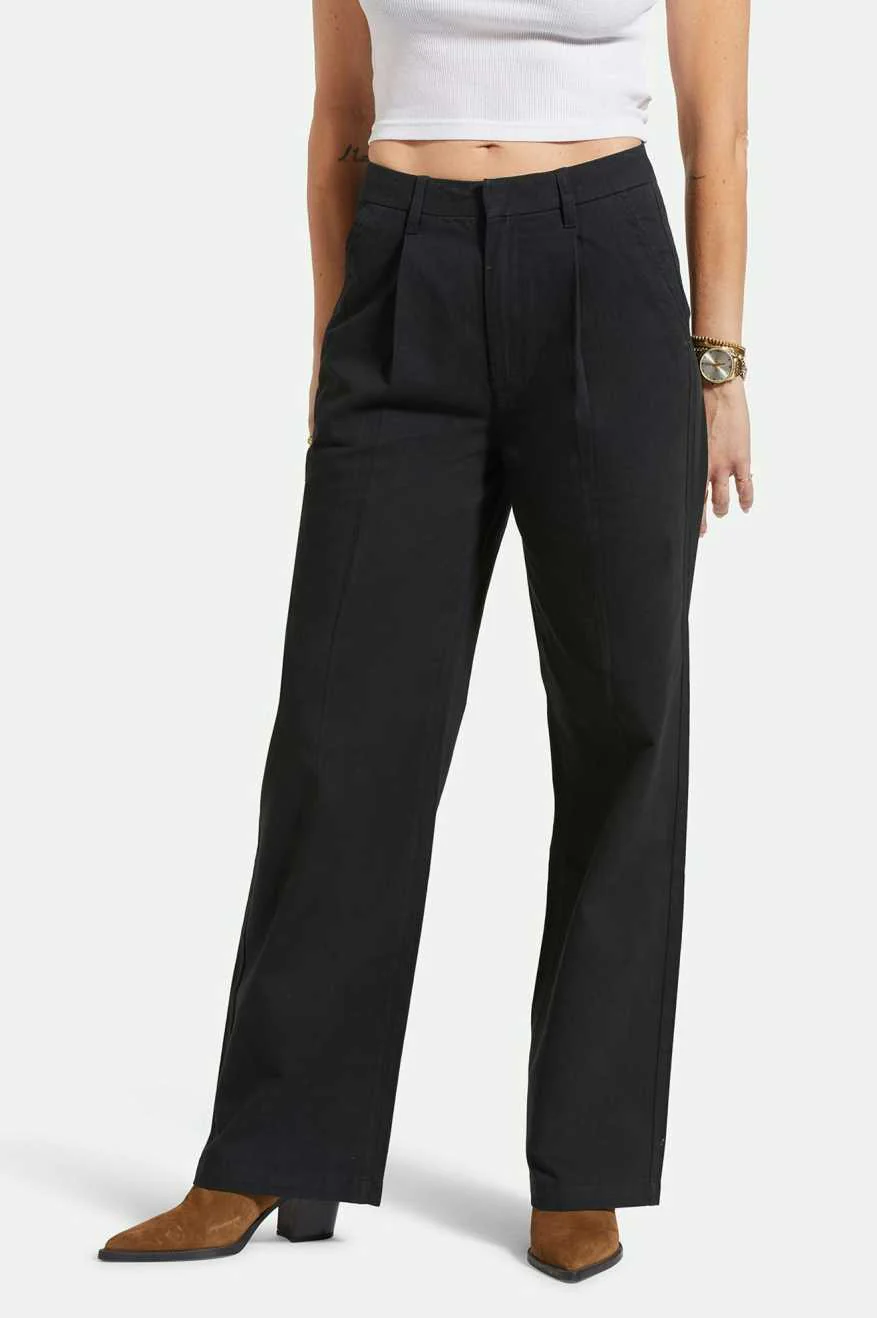 Women's Ludlow Trouser Pant - Black - Image 3