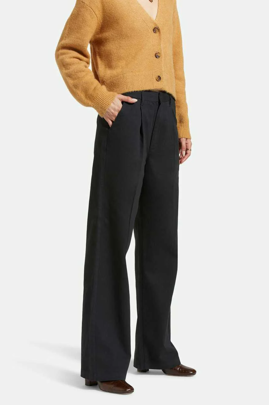 Women's Ludlow Trouser Pant - Black - Image 4