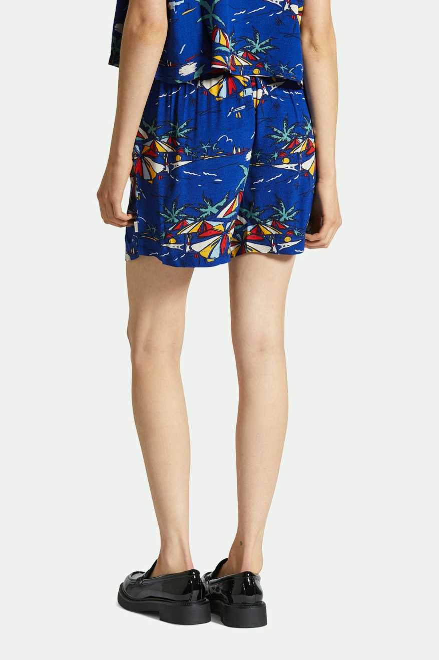 Women's Riviera Short - Surf The Web - Image 3